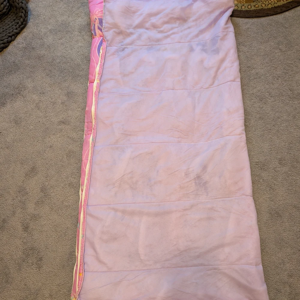 Vintage 1990s Barbie Ballerina Sleeping Bag